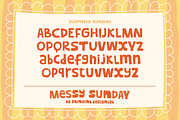 Messy Sunday – Quirky HandDrawn Font, a Handwritten Font by shineink.designlab (Thumbnail 9 of 10)