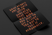 Burning Wood Font, a Font by Handmadefont (Thumbnail 5 of 8)