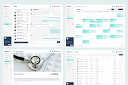 Hospital Management Dashboard, an UI Kit Template by peterdraw (Thumbnail 6 of 7)