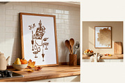 Moody Fall Watercolor & Doodles, an Object Graphic by divanovskaya_nv (Thumbnail 13 of 19)