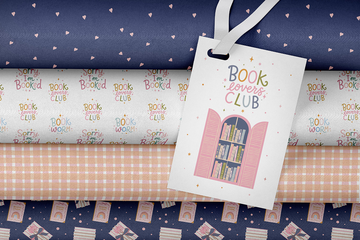 Book Lovers Clipart. Girls and Books, an Object Illustration by VerAna (Photo 21 of 24)