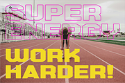 NCL Maxipower - Sport Gym Font, a Sans Serif Font by Enxyclo Studio (Thumbnail 8 of 16)