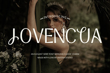 Jovencua Elegant Serif Font