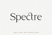 Spectre Font Duo Sans & Serif, a Serif Font by Jen Wagner Co (Thumbnail 1 of 7)