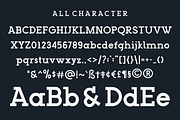 Golict - A Modern Slab Serif Font, a Slab Serif Font by Marvadesign (Thumbnail 2 of 5)