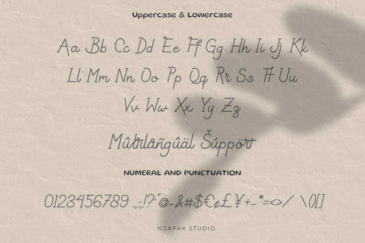 Affriel | Simple Elegant Font, a Script Font by Ngapak Studio (Photo 7 of 9)