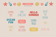 Quiet Ocean Kit, a Seasonal Illustration by miumiu (Thumbnail 6 of 15)
