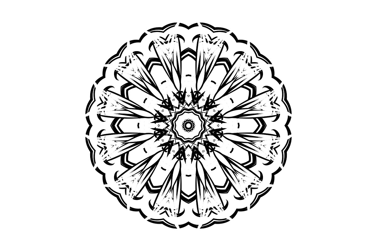 High Quality Mandala Clipart Bundle, a Decorative Illustration by NJ Himel (Photo 19 of 103)