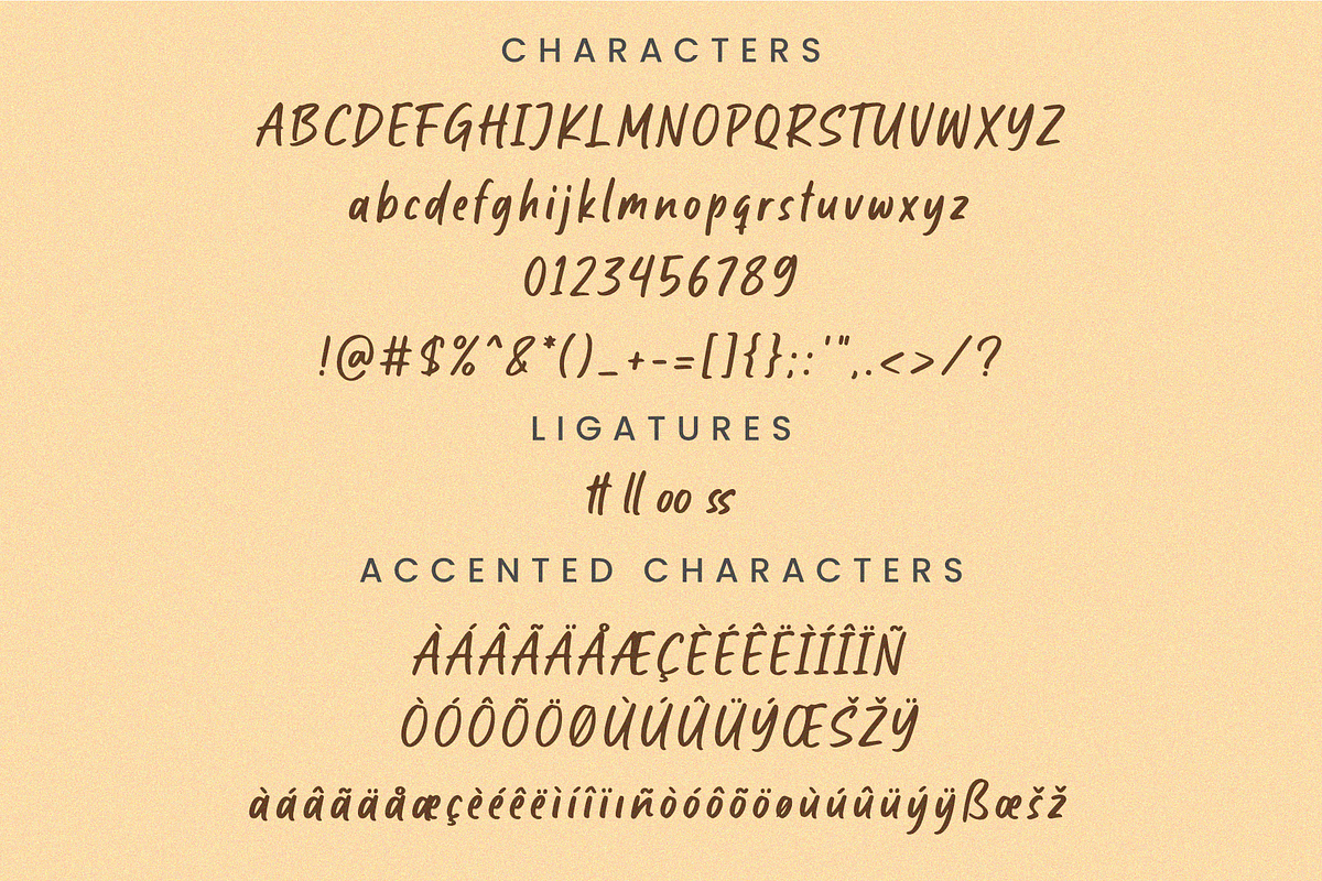 Amberless Daydream - Marker Font, a Handwritten Font by Sibelumpagi Studio (Photo 9 of 9)