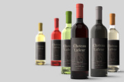 Wine Bottle Mockup Kit, a Merchandise Mockup by PSD Market (Thumbnail 10 of 16)