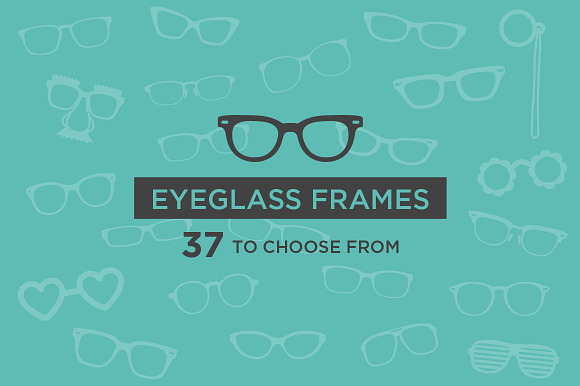 Eyeglass Frames 37 Vectors