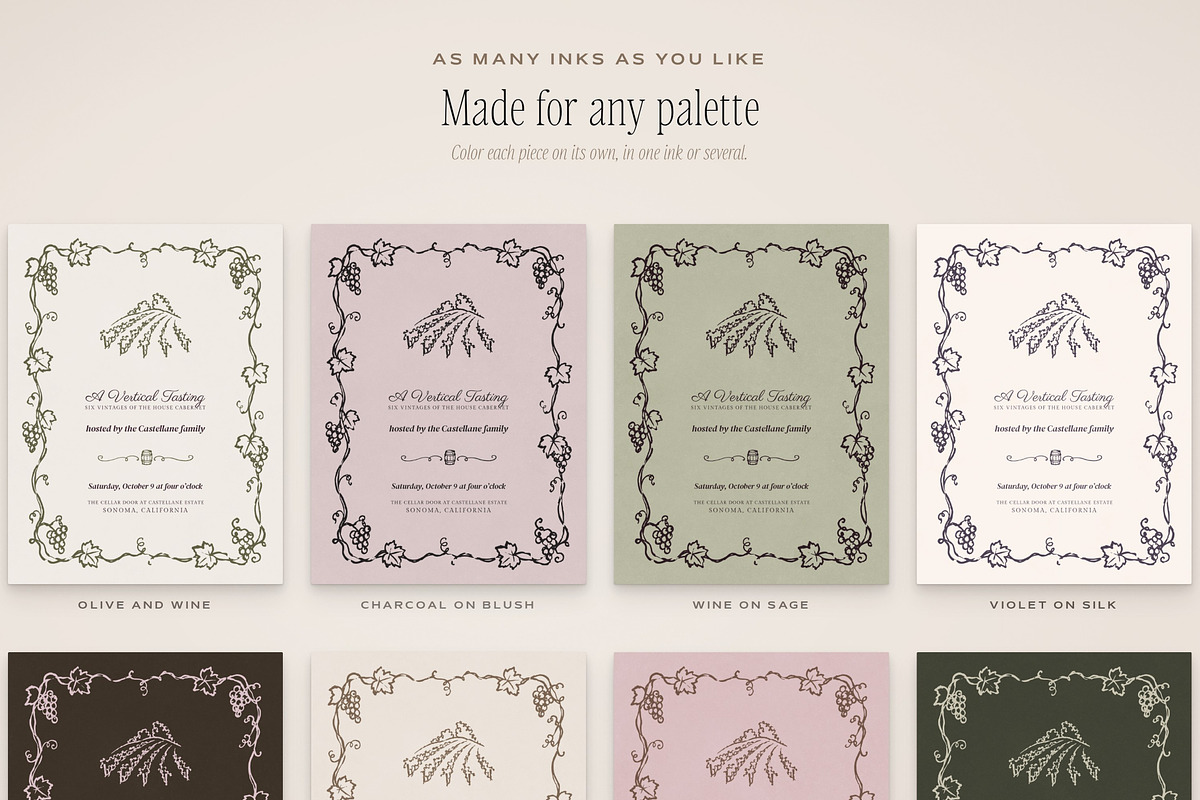 Vacation Invitation Creator Bundle, an Object Graphic by The October Creative (Photo 8 of 18)