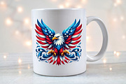 American Patriotic Eagle 4th of July, an Illustration by Designworld (Thumbnail 6 of 7)