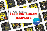 Barber Instagram Template - Canva, a Social Media Template by Null Stuido (Thumbnail 2 of 3)
