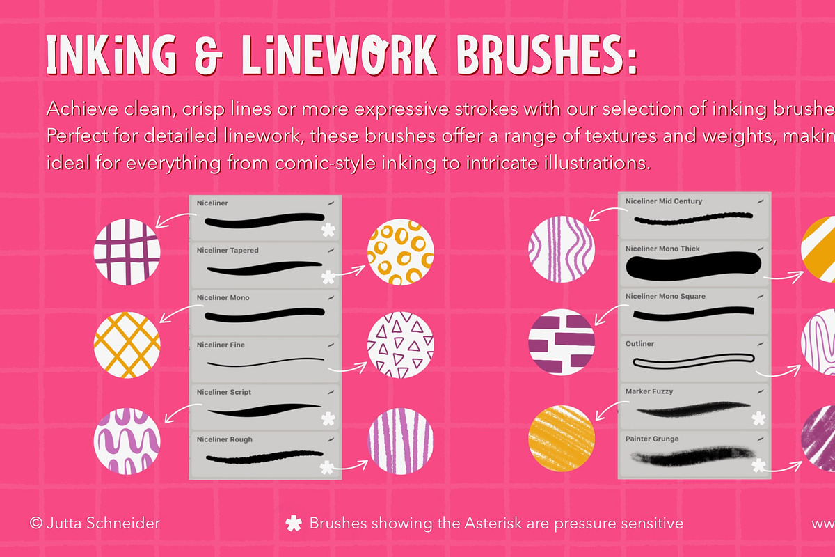 Illustrator's Toolkit, a Brush Add-On by Jutta Schneider (Photo 5 of 8)