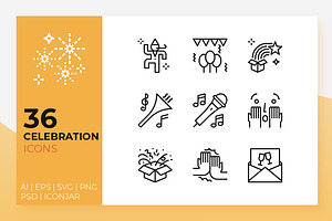 Celebration Icons
