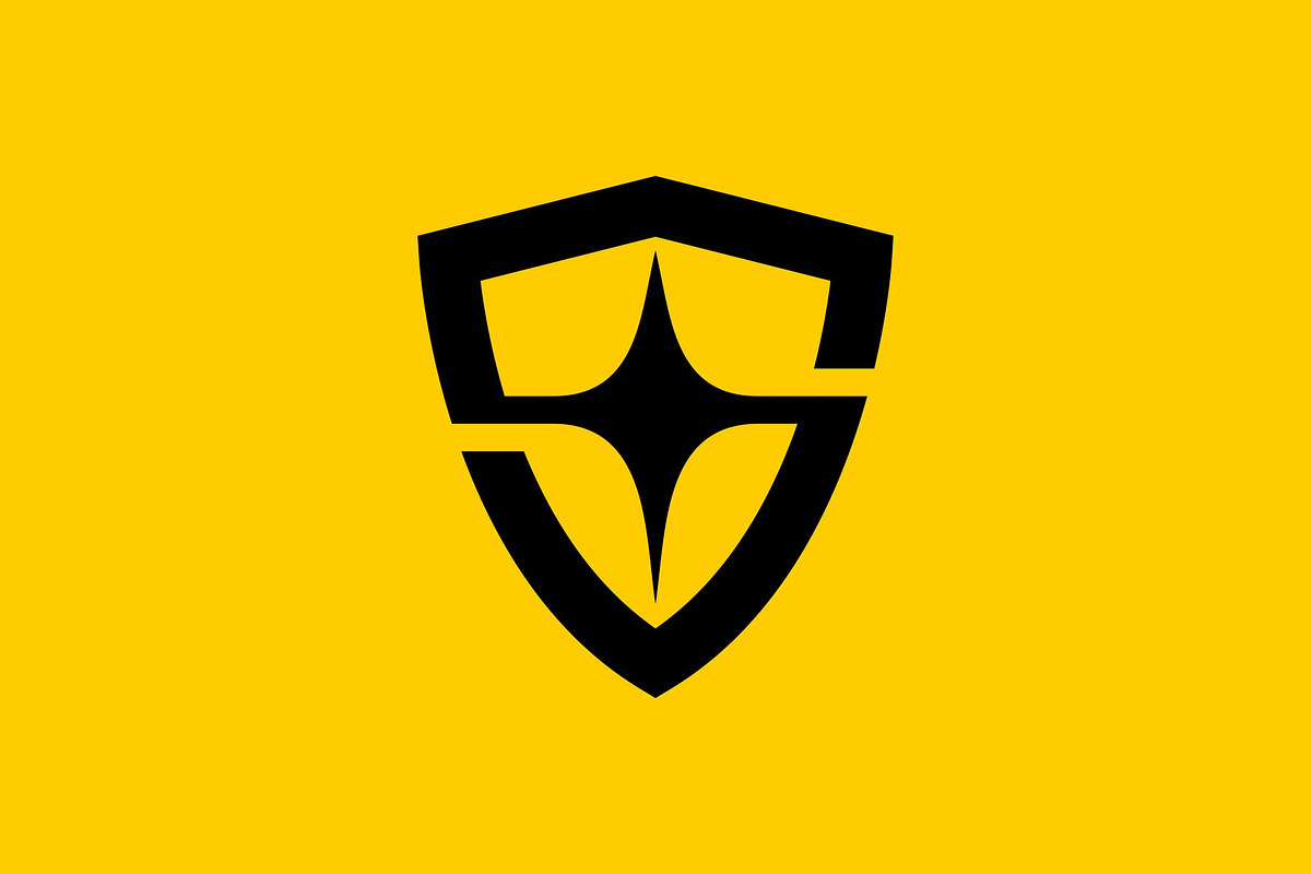 Letter s star spark shield logo, a Branding & Logo Template by Buqancreative (Photo 4 of 4)