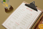 Simple Bistro Menu, a Stationery Template by Neermana (Thumbnail 4 of 4)