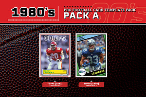 Pro Football Card Templates