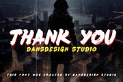 Heroic Sentinel Graffiti Marker Y2k, a Blackletter Font by dansdesign (Thumbnail 5 of 9)