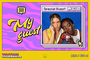 Y2k YouTube Thumbnails, a Social Media Template by Andrew Skoch Design (Thumbnail 5 of 7)