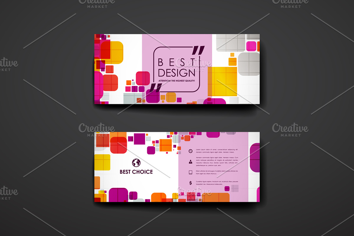 Beautiful Banners, a Flyer Template by Palau