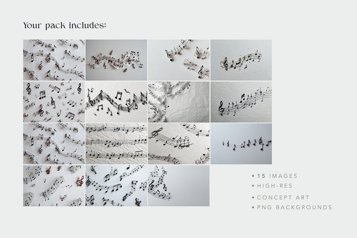 Musical Notes, an Abstract Photo by Typedreams.site (Photo 5 of 6)