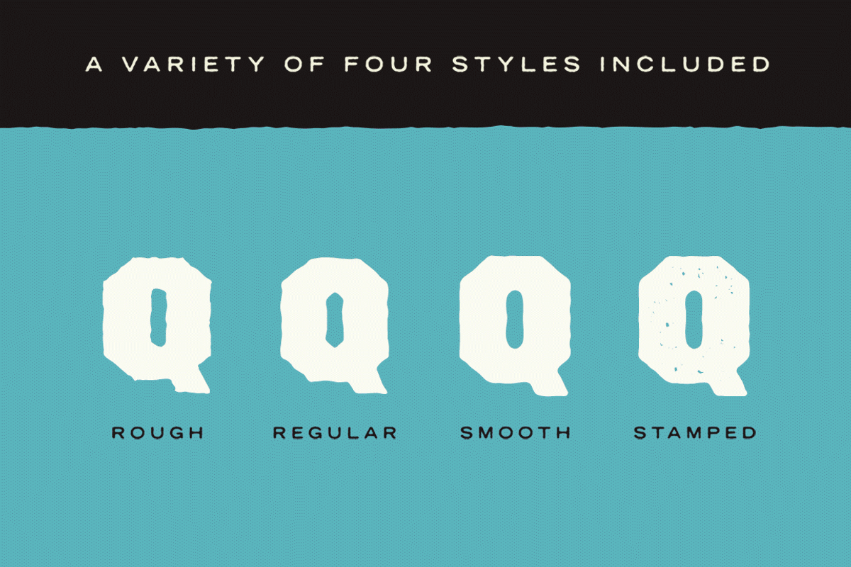 Old Elm Font preview 3