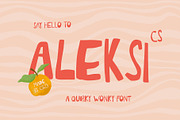 CS Aleksi – Ugly Display Font, a Sans Serif Font by Craft Supply Co. (Thumbnail 1 of 8)