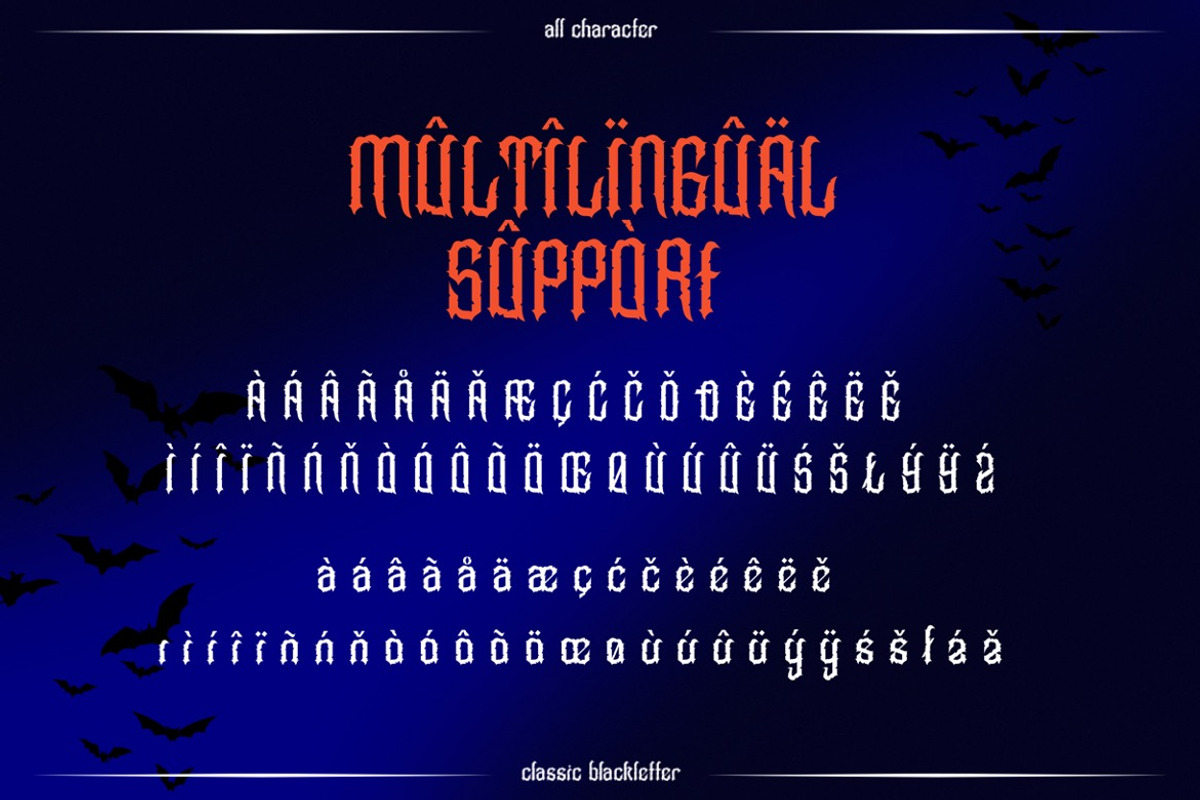 Tavelins - Classic Blackletter Font, a Blackletter Font by Dhabee (Photo 16 of 18)