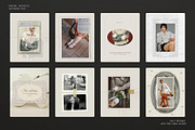 Vintage Texture Social Media Kit, a Social Media Template by Pani Temp. (Thumbnail 8 of 16)