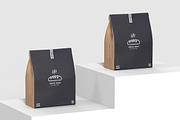 Kraft paper bag mockup for bread, a Cups & Container Mockup by Ram Studio LLC (Thumbnail 10 of 10)