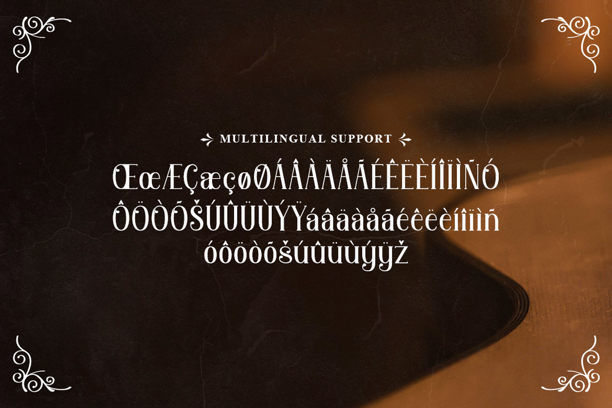 Orchard Song - Decorative Serif, a Serif Font by Typefactoryco (Photo 4 of 9)