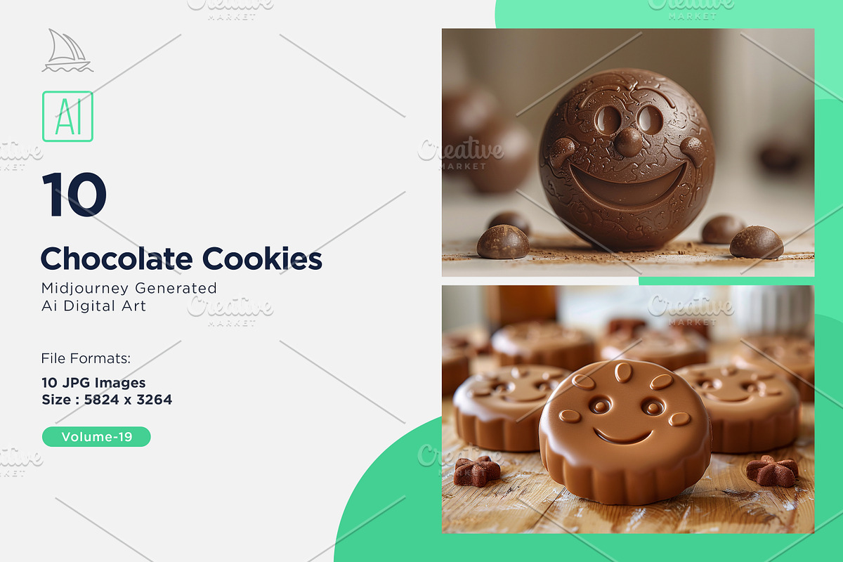 Chocolate Chips Cookies 10 Set V 19, a Food & Drink Photo by shahsoft (Photo 1 of 3)