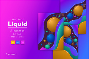 Colorful fluid abstraction.Art., a Decorative Illustration by KENO Mascots