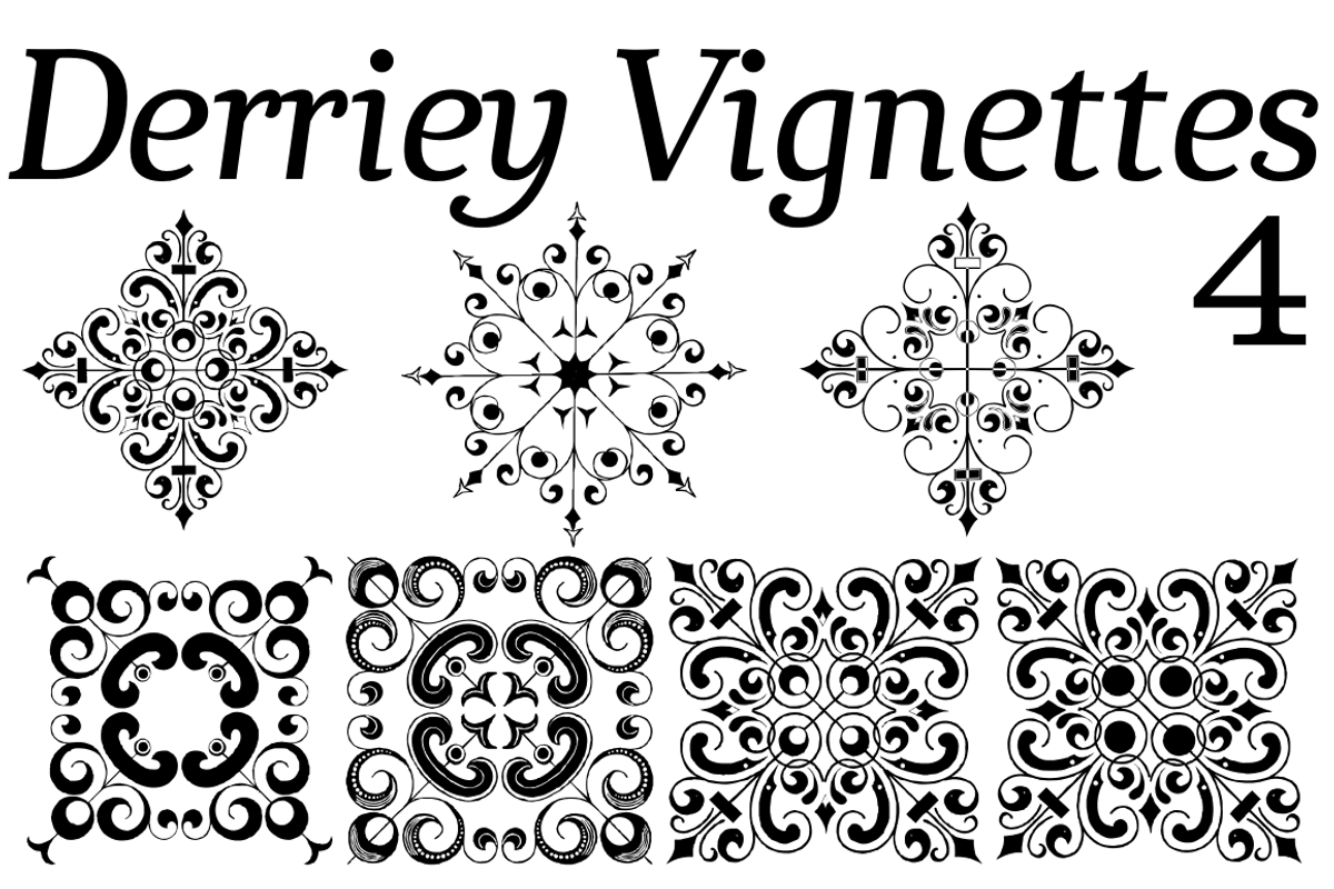 Derriey Vignettes Four