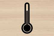 15 Thermometer Silhouette Clipart Se, an Illustration by Artivon (Thumbnail 3 of 4)