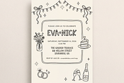 Ribbon Ruckus Party Font, a Handwritten Font by gafaroff studio (Thumbnail 5 of 5)