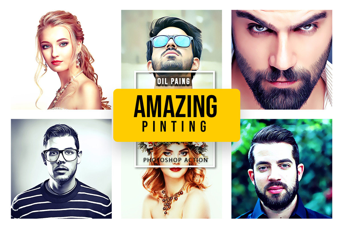 Amazing Pinting Photoshop Actions, an Action Add-On by Jacpot007 (Photo 1 of 6)