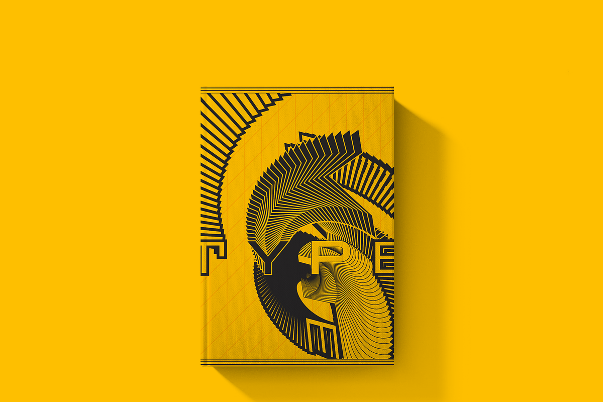 Modern Optical Typography Poster Set, a Poster Template by NJ Himel (Photo 15 of 40)