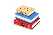 Graduation Books Clipart Set, an Object Graphic by Designs_River (Thumbnail 7 of 16)