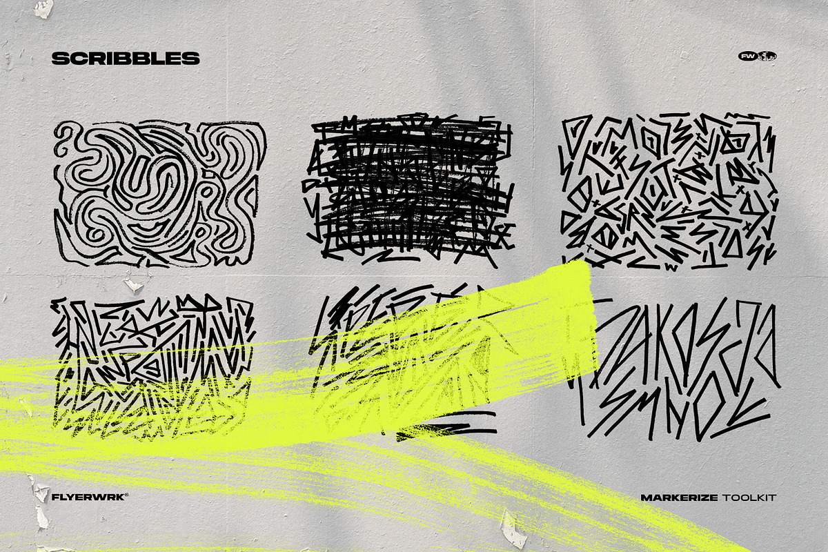 Markerize - 800+ graphics toolkit, an Object Graphic by FLYERWRK (Photo 19 of 22)