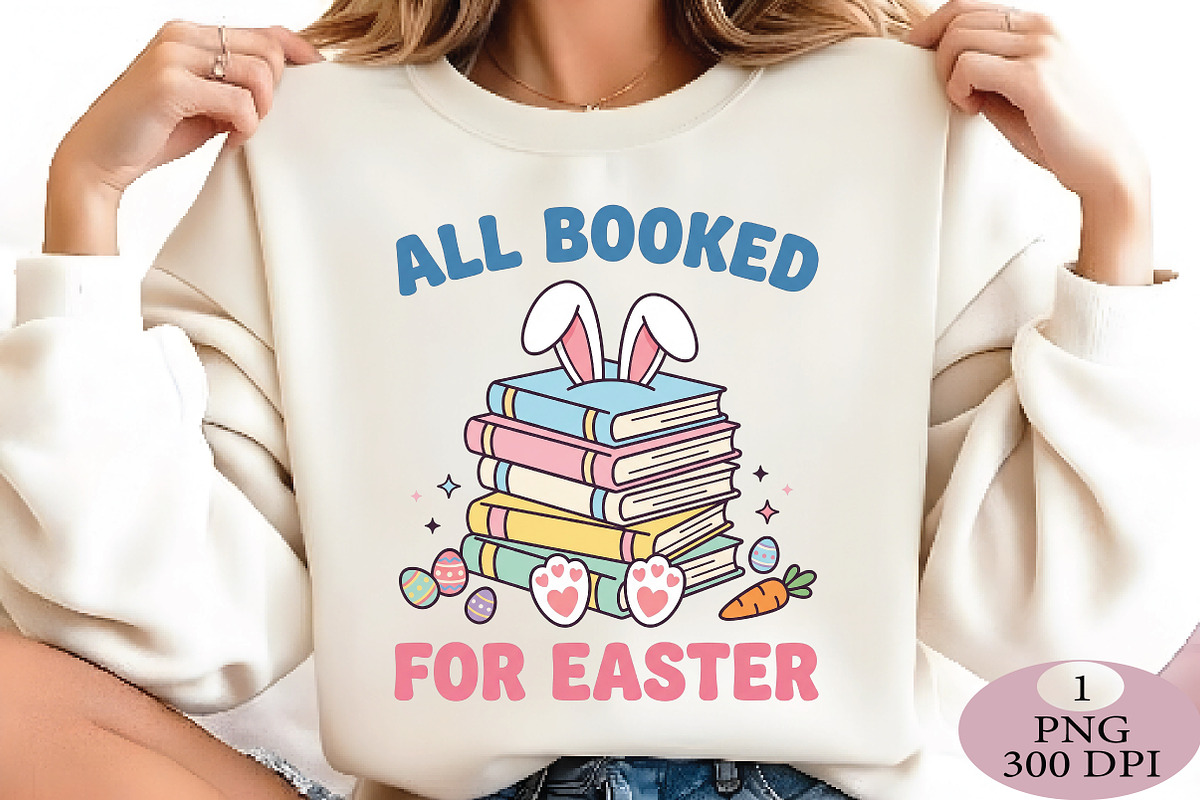All Booked for Easter PNG, an Illustration by Daily.Designs (Photo 4 of 5)