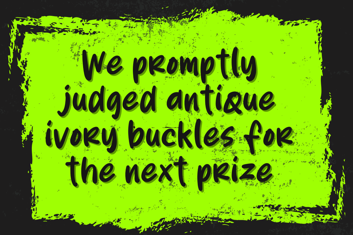 Backstreet Font, a Handwritten Font by LetterStuff Typefoundry (Photo 5 of 9)