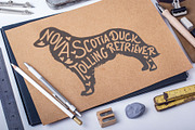 Gun Dogs (Hunting Dogs) Silhouettes, an Animal Illustration by pet design shop (Thumbnail 10 of 13)