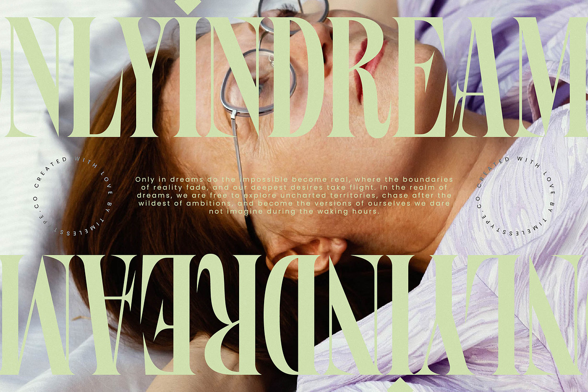 Wafterlic Modern Display Serif, a Serif Font by timelesstype.co (Photo 10 of 20)