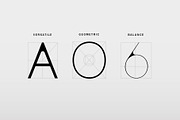 LUNA Typeface | 5 Weights, a Sans Serif Font by Modus Prime (Thumbnail 3 of 6)
