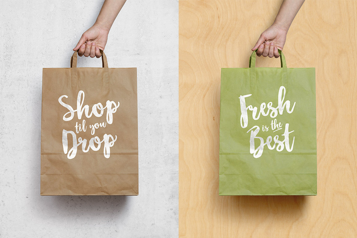 Maloishe Brush Script Font preview 7
