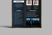Conference Flyers Templates, a Flyer Template by MightyDesign (Thumbnail 5 of 8)