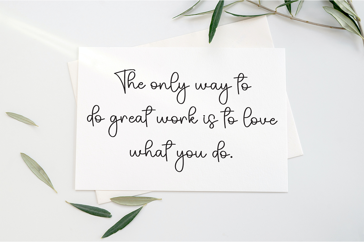 Charming | Script Font, a Handwritten Font by Scratchones (Photo 3 of 8)